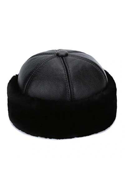 KARNAS ŞAPKA HAKİKİ GERÇEK DERİ KÜRKLÜ BÖRK ŞAPKA