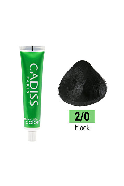 global fashion Cadiss 2/0 Μαύρη βαφή μαλλιών