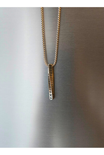 Atelier Nui Spiral Rune Charm Kolye Erkek Unisex Kolye