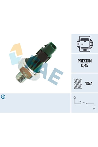 FAE Сензор за налягане на маслото Audi A3/A4 B8/A5 Seat Leon