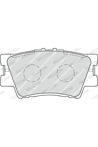 FERODO Brake Pad Set Landwind (Jmc) Disc Brake X5 Lexus Es/Hs