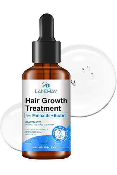 Hope سيروم نمو الشعر - 5% مينوكسيديل مع البيوتين وإكليل الجبل وفيتامين هـ