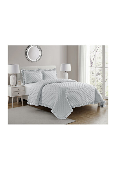 Kunzita Home Suha bedspread - double - light gray