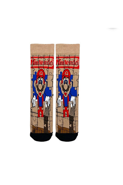 İstanbul Çorap Unisex Printed Design Socks
