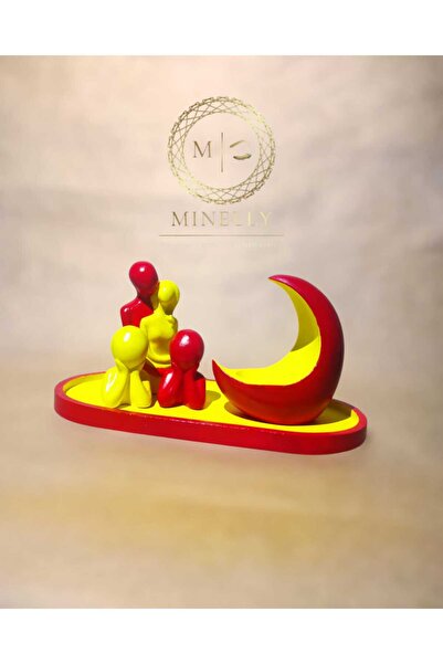 Minelly ✨ Özel Tasarım | Galatasaray Aile & Ay Işığı Seti ✨