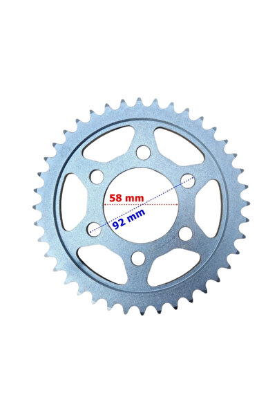 Gear5 Arka Dişli 43T (6 Delik) - RKS SRK 125