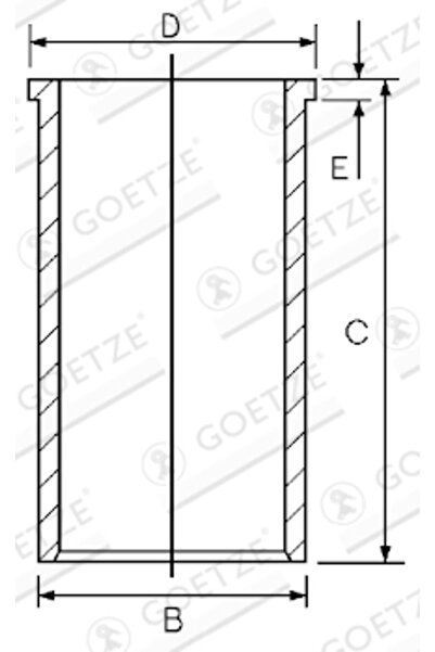 GOETZE ENGINE Camasa Cilindru Ford Focus 4/Galaxy 3/Galaxy Model 3 Van
