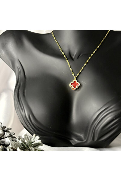 Arvien Store Çift Uçlu Yonca Kolye