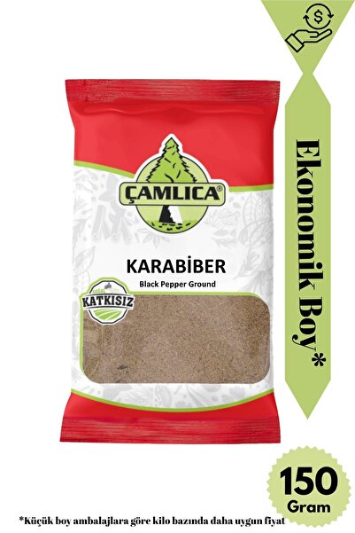 Çamlıca Baharat Karabiber 150 Gr.