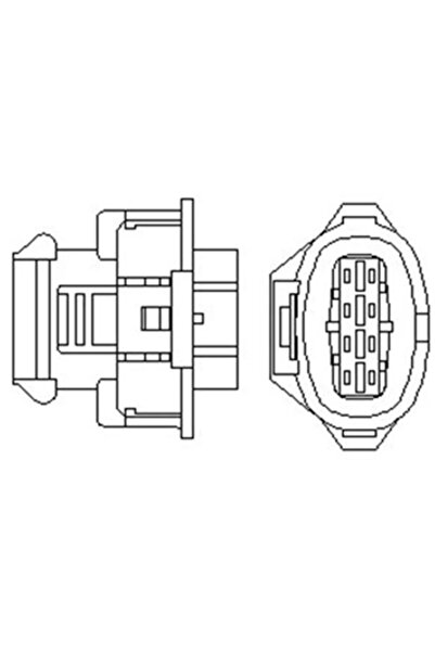 MAGNETI MARELLI Sonda Lambda Opel Astra G/Astra H/Corsa C Saab 9-3