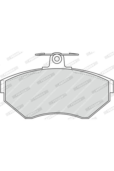 FERODO Brake Pad Set Disc Brake Seat Cordoba/Ibiza 2/Toledo 1 Vw Golf 3/Polo ...