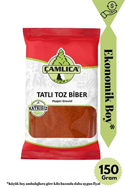 Çamlıca Baharat Tatlı Toz Biber 150 Gr.