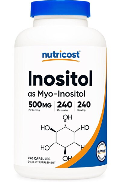 Nutricost Myo Inositol 500Mg 240 Capsules