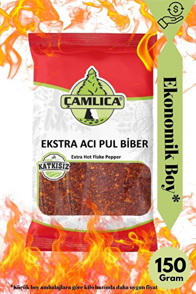 Çamlıca Baharat Ekstra Acı Pul Biber 150 Gr.