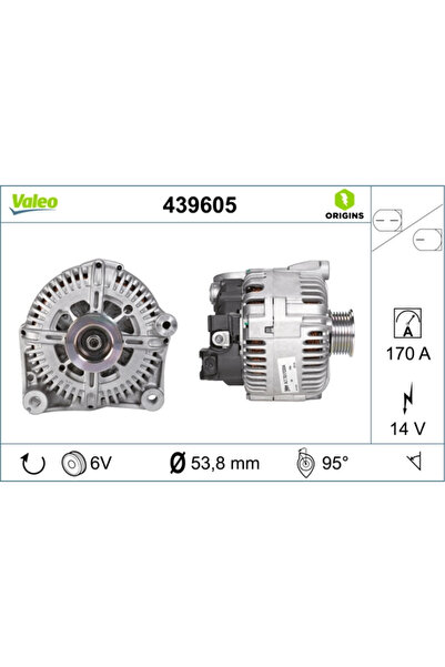 VALEO Generator / Alternator Bmw X5/X6