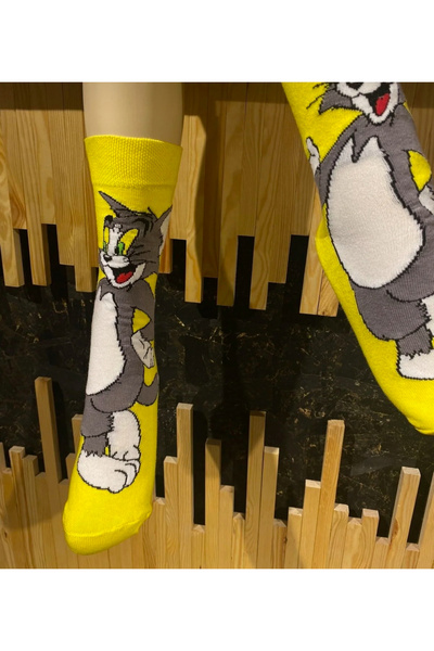 İstanbul Çorap Unisex Printed Design Socks