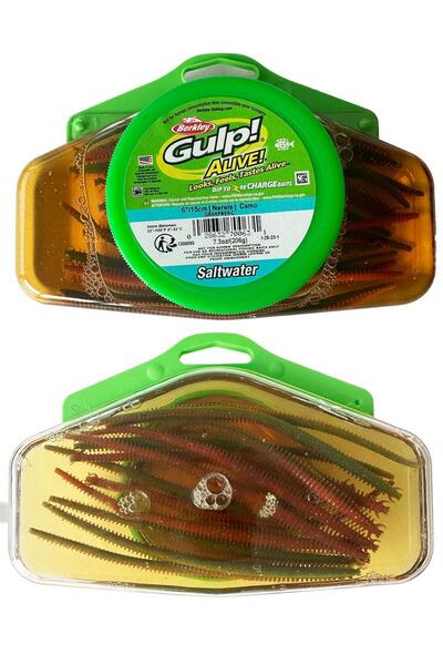 BERKLEY Gulp Alive 15cm LRF Silikon Yem – Camo