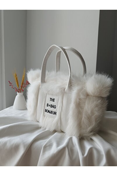 VivazzaLuxe Vintage Plush Fur Model Autumn, Winter the Bag Bonjeur Women's Hand, Arm, Shoulder Bag