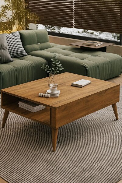 Ayşe Abladan Orta Sehpa Salon Lüks Sehpa 50/90 MDF