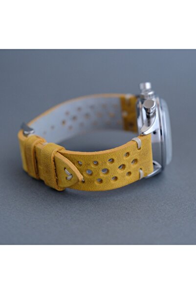 Yaydan Deri Aksesuar 20mm Sarı Racing Kordon