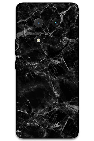 Gramaphone Honor Magic 7 Lite Uyumlu Mermer Desenli Telefon Kılıfı + Ekran Ko...
