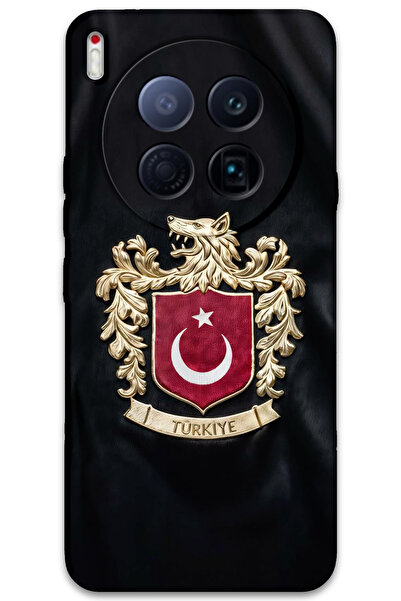 Gramaphone Tecno Camon 40 Premier 5G Uyumlu Türk Desenli Telefon Kılıfı + Ekran Koruyucu - 5855