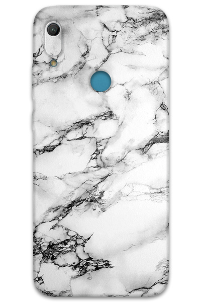 Gramaphone Huawei Y6S Compatible Marble Pattern Phone Case + Screen Protector...