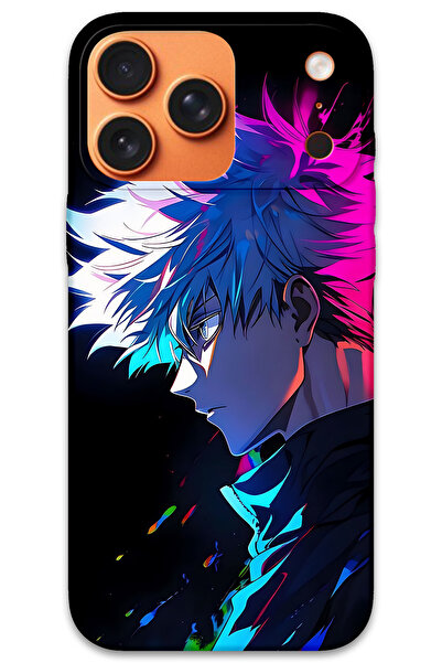 Gramaphone iPhone 17 Pro Max Uyumlu Anime Desenli Telefon Kılıfı + Ekran Koru...