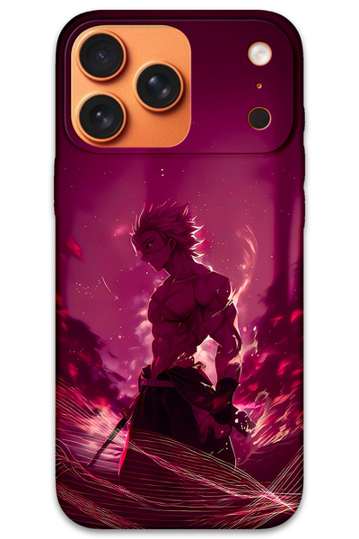 Gramaphone iPhone 17 Pro Max Uyumlu Anime Desenli Telefon Kılıfı + Ekran Koru...