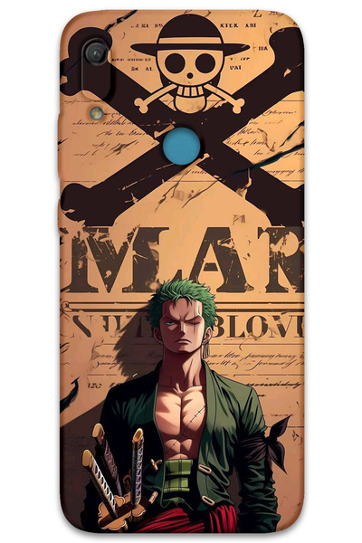 Gramaphone Huawei Y6S Compatible Anime Patterned Phone Case + Screen Protecto...