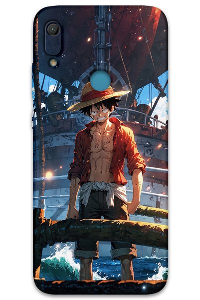 Gramaphone Huawei Y6S Compatible Anime Patterned Phone Case + Screen Protecto...