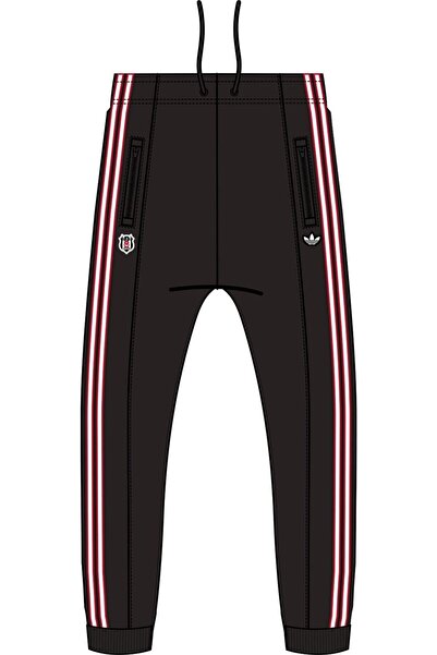 adidas Men's Black Sweatpants Bjk Icon Tp Jm4907