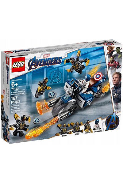 Other LEGO SUPER HEROES AVENGERS 76123 CAPTAIN AMERICA!