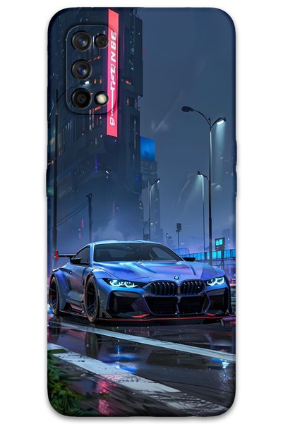 Gramaphone Realme 7 Pro Compatible Car Patterned Phone Case + Screen Protecto...