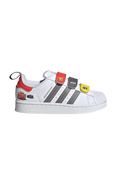 adidas Παιδικό λευκό αθλητικό παπούτσια SUPERSTAR II CF C JQ1337