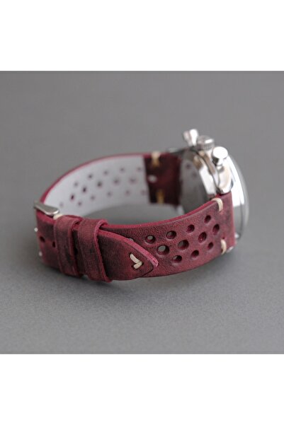 Yaydan Deri Aksesuar 20mm Bordo Racing Kordon