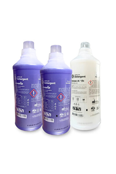 Fabrica de Detergent Pachetul cu 2x Detergent Lavandin 2L + 1x Balsam de Vis 2L