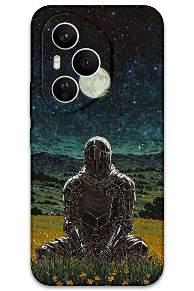 Gramaphone Honor 400 Pro Uyumlu Retro Desenli Telefon Kılıfı + Ekran Koruyucu - 5844