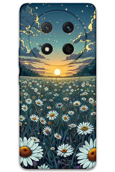 Gramaphone Honor Magic 7 Lite Compatible Floral Pattern Phone Case + Screen P...
