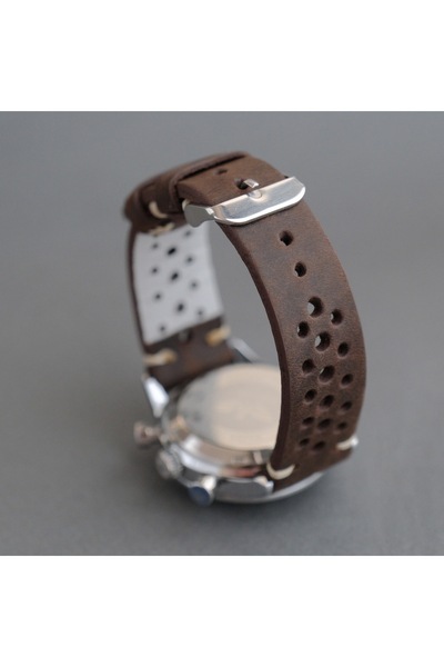 Yaydan Deri Aksesuar 20mm Acı Kahve Racing Kordon