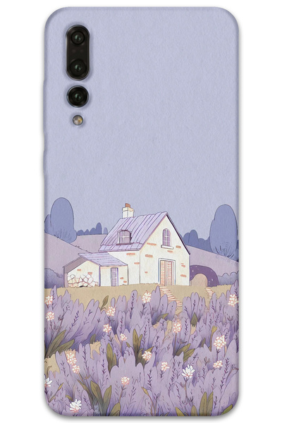 Gramaphone Huawei P20 Pro Compatible Flower Pattern Phone Case + Screen Prote...