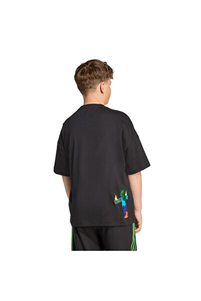 adidas Tricou negru pentru copii tricou JW5327