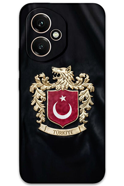 Gramaphone Honor 400 Uyumlu Türk Desenli Telefon Kılıfı + Ekran Koruyucu - 5855