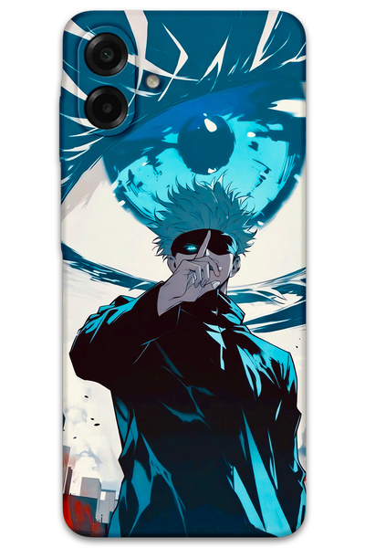 Gramaphone Galaxy A07 Uyumlu Anime Desenli Telefon Kılıfı + Ekran Koruyucu - ...