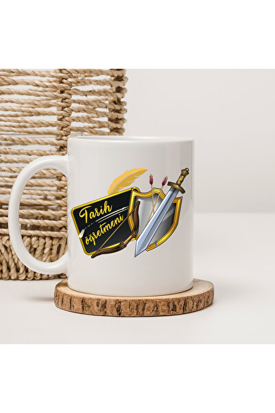 Er-Se Tasarım Special History Teacher Mug for Teachers' Day, History Teacher Mug