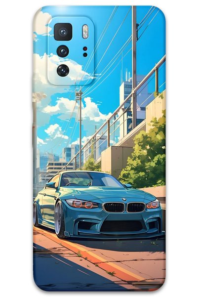 Gramaphone Poco X3 Gt Compatible Car Patterned Phone Case + Screen Protector ...