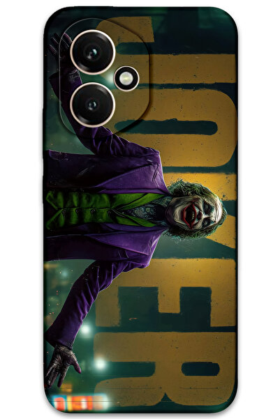 Gramaphone Honor 400 Uyumlu Joker Desenli Telefon Kılıfı + Ekran Koruyucu - 5930