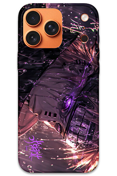 Gramaphone iPhone 17 Pro Uyumlu Anime Desenli Telefon Kılıfı + Ekran Koruyucu...