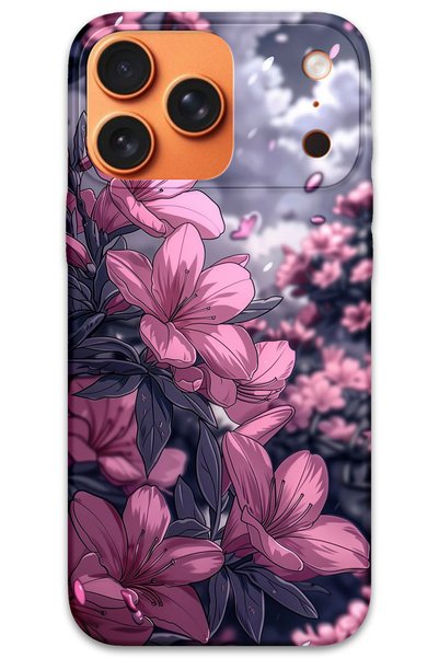 Gramaphone iPhone 17 Pro Max Compatible Floral Pattern Phone Case + Screen Pr...