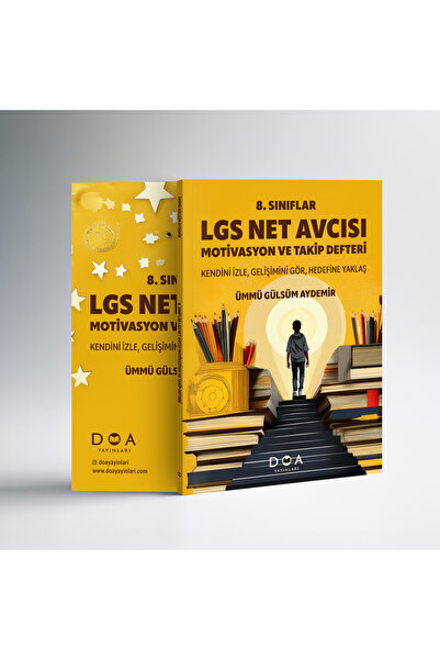 DOA Yayınları LGS Net Avcısı (Motivasyon ve Takip Defteri) - Ümmü Gülsüm Aydemir